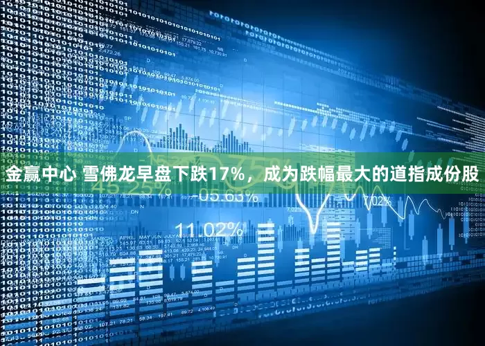 金赢中心 雪佛龙早盘下跌17%，成为跌幅最大的道指成份股